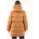 KnowledgeCotton Apparel Pufferjacke - Thermore Mid Puffer Jacket - aus recyceltem Polyester