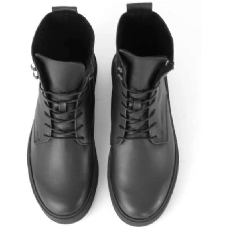 SORBAS '96 Leder Boots in All Black