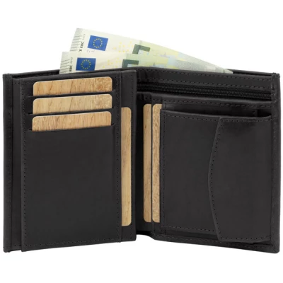 Simaru Echtleder Geldbeutel für Herren,Portemonnaie mit RFID-Schutz
