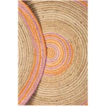 TRANQUILLO Teppich rund BOHO CHIC, Good Weave-zertifiziert, 120 cm (BS220, BS221)
