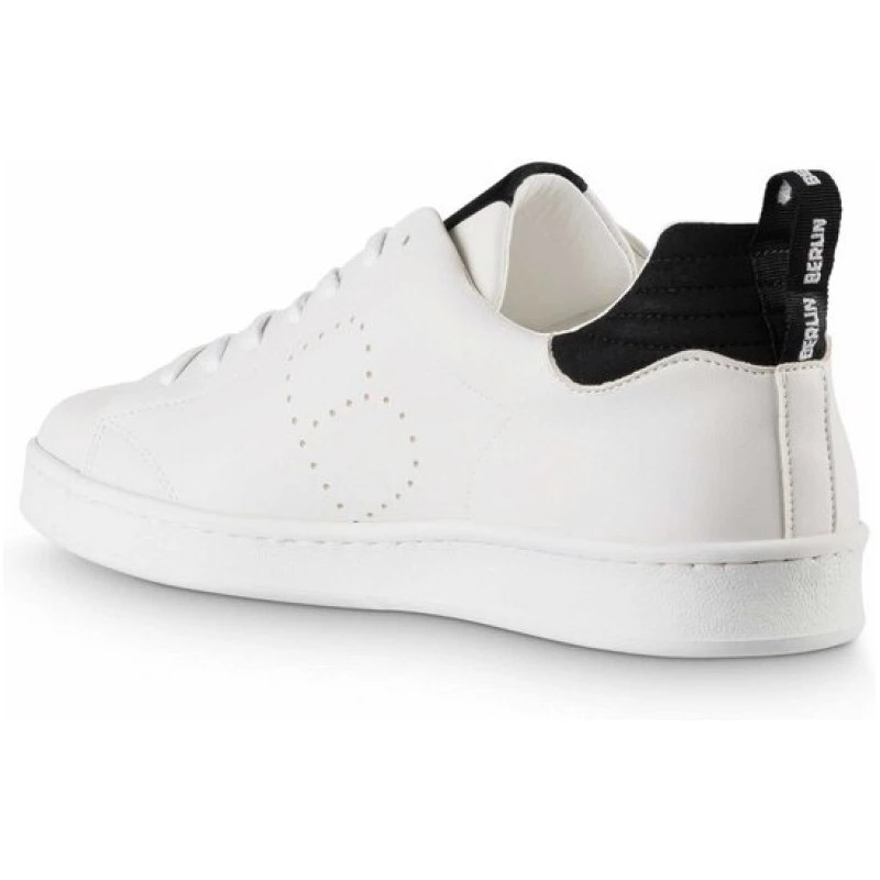 Vegetarian Shoes Veganer Sneaker - Berlin Sneaker II White/Black