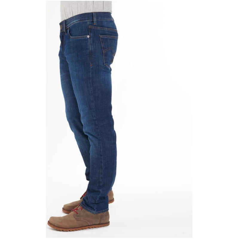 fairjeans Slim Fit Jeans SLIM WAVES mit Wascheffekt aus Bio-Baumwolle, fair