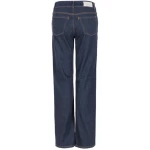 goodsociety Womens Regular Straight Jeans Raw One Wash