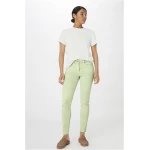 hessnatur Damen Five-Pocket Hose Skinny aus TENCEL™ Lyocell mit Bio-Baumwolle - grün - Größe 36
