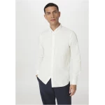 hessnatur Herren Oxford-Hemd Regular aus Bio-Baumwolle - weiß - Größe XS (37/38)