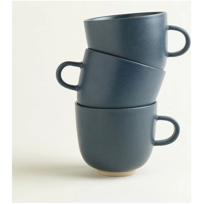 onomao Handgemachte Große Tasse aus Steinzeug | Kollektion KLASSIK