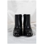 AGAZI HANA plant based ankle boots: black