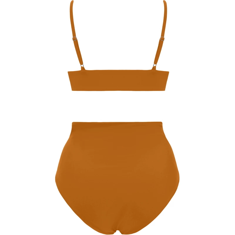 Anekdot Damen vegan Leona + Core High Bikini Rust