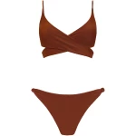 Anekdot Damen vegan Lin + Leona Bikini Rust