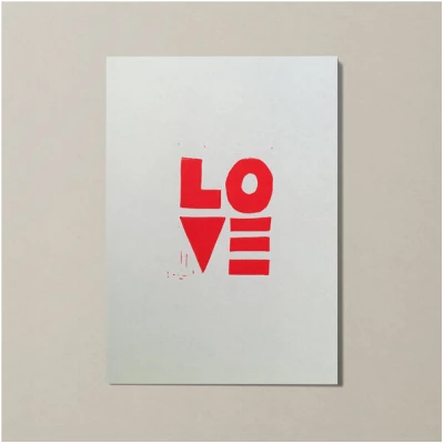 Ballenito Love II - Kunstdruck DIN A5