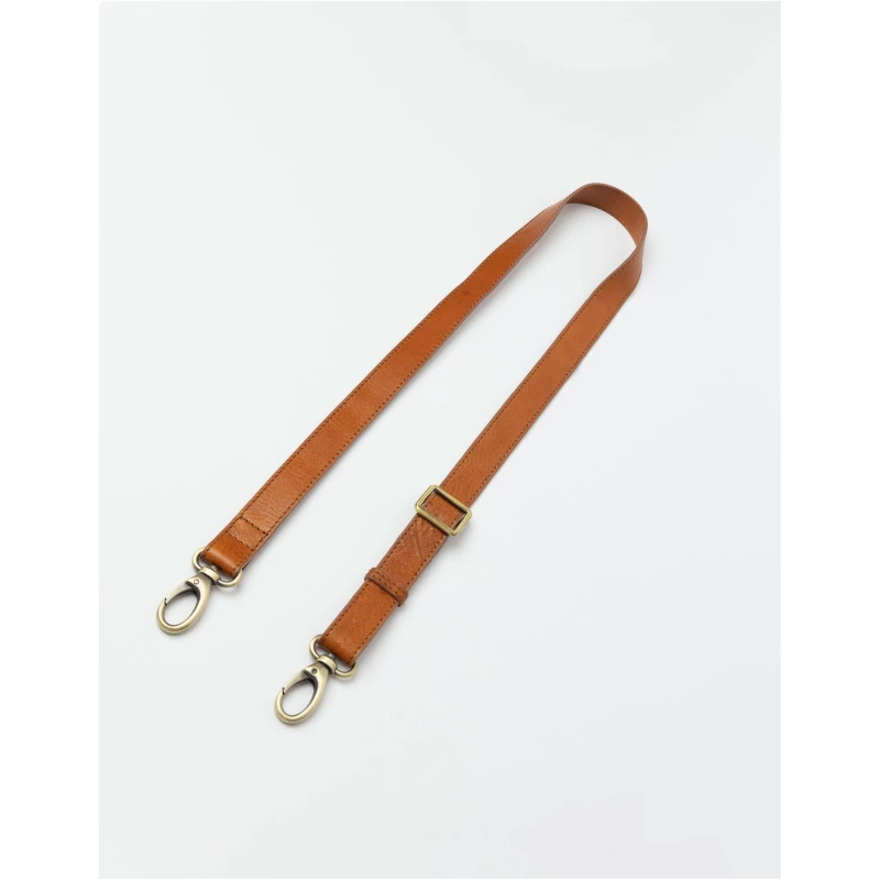 Bum Bag Strap - Cognac Stromboli Leather - Add-on Detachable And Adjustable Bum Bag Strap