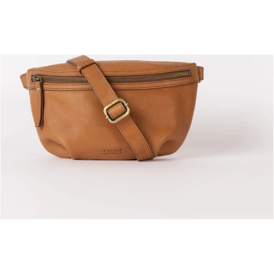 Bum Bag - Wild Oak Soft Grain Leather - Crossbody Belt Bag