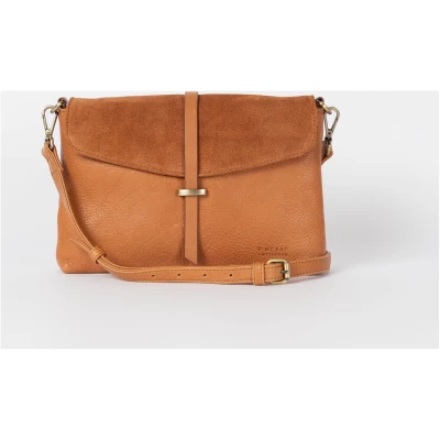 Ella Midi - Wild Oak Soft Grain Suède Leather - Small Suede/leather Crossbody Bag
