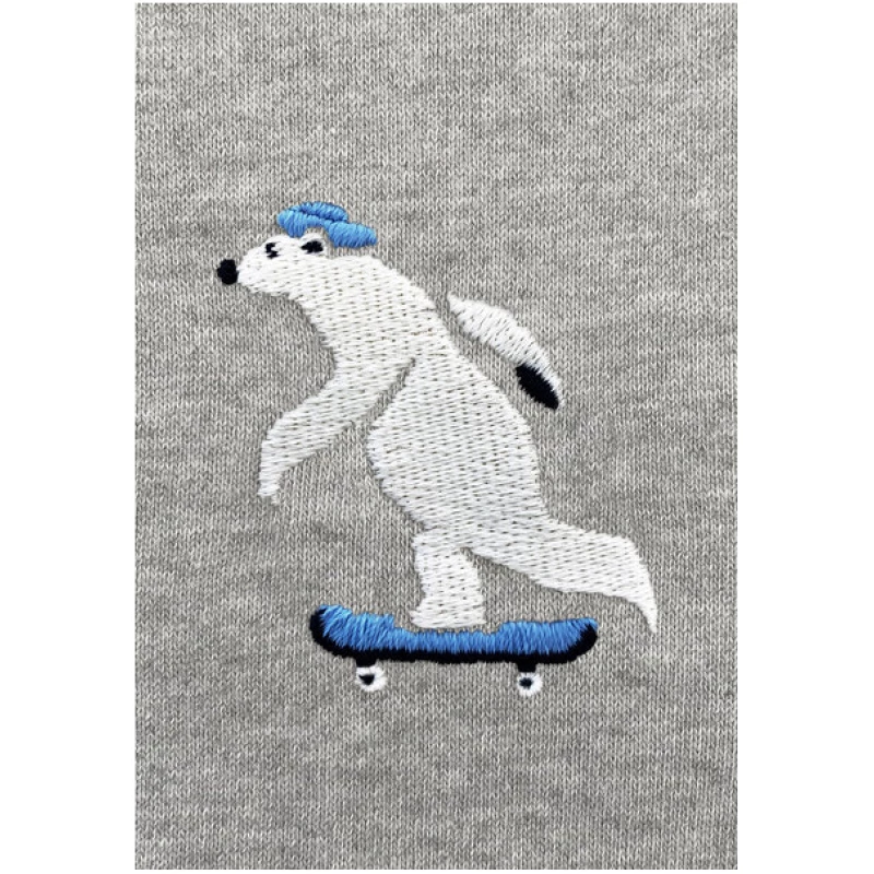 GREENBOMB Animal Ice Bear Wild - Sweatshirt für Herren