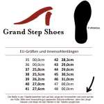 Grand Step Shoes Veganer Wander-/Freizeitschuh Hiking High schwarz