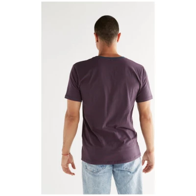Herren Kurzarmshirt aus Bio-Baumwolle Ringel T-shirt 2218"Leela Cotton"
