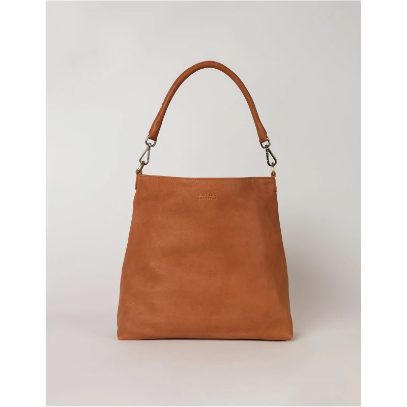Janet - Wild Oak Soft Grain Leather - Leather Shopper Bag