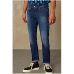 Kings Of Indigo Straight-Fit Jeans aus Bio Baumwolle - Ryan - medium used