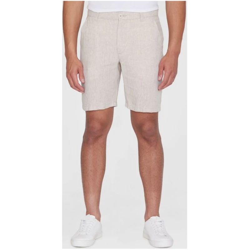 KnowledgeCotton Apparel Leinen-Shorts - CHUCK loose linen shorts