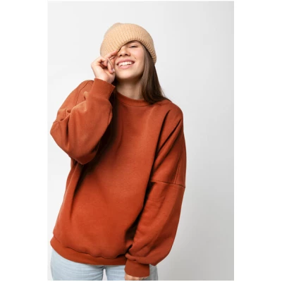 Kultgut For all Day - Oversize Damen Sweatshirt - GOTS zertifiziert / Uni