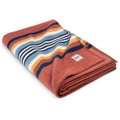 Kushel Towels Kushel Decke Boho - klimapositive Kuscheldecke aus Biobaumwolle und Holzfaser