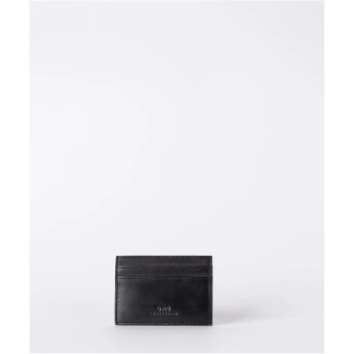 Marks Cardcase - Black Classic Leather - Minimal Leather Holder