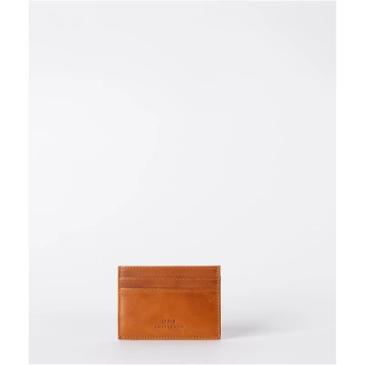 Marks Cardcase - Cognac Classic Leather - Minimal Leather Holder
