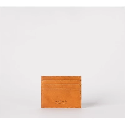 Marks Cardcase Maxi - Cognac Classic Leather - Minimal Leather Card Holder
