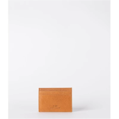 Marks Cardcase - Wild Oak Soft Grain Leather - Minimal Leather Holder