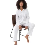 Mey Damen Schlafanzughose weit Komfortbund Sleepsation aus Bio-Baumwolle