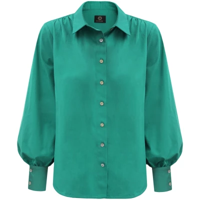 Noel Shirt Emerald Green