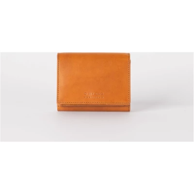 Ollie Wallet - Cognac Classic Leather - Eco-leather Billfold Wallet