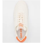 RICE Sneaker Vegan - OPEN21 Ecru / Orange