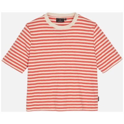 T-Shirt Azolla Stripes Rot