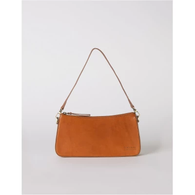 Taylor - Cognac Classic Leather - Mini Shoulder Bag Removable Strap
