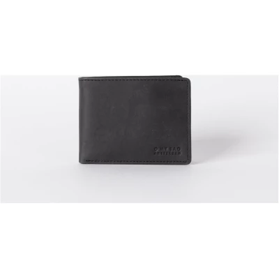 Tobis Wallet - Black Hunter Leather - Leather Billfold Wallet