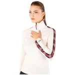 Woolona Merino Pullover Damen - ASYA - 100% Merinowolle 1/4 (Zip)