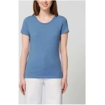 YTWOO 3er Pack Basic T-Shirt Damen meliert dreifarbig sortiert, Bio-Baumwolle