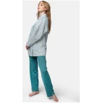 greenjama Damen Pyjama-Hemd, GOTS-zertifiziert