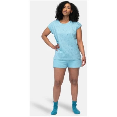 greenjama Damen T-Shirt Slub Jersey mit Druck, aus Bio Baumwolle und GOTS zertifiziert
