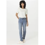 hessnatur Damen Jeans LINN High Rise Slim aus Bio-Denim - blau - Größe 28/30