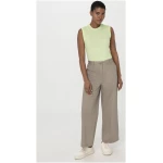 hessnatur Damen Softrib Top Slim aus Bio-Baumwolle und TENCEL™ Modal - grün - Größe 34