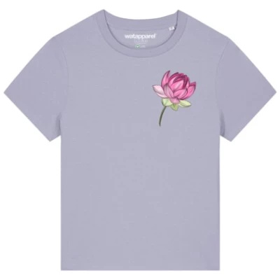watapparel T-Shirt Frauen Blume