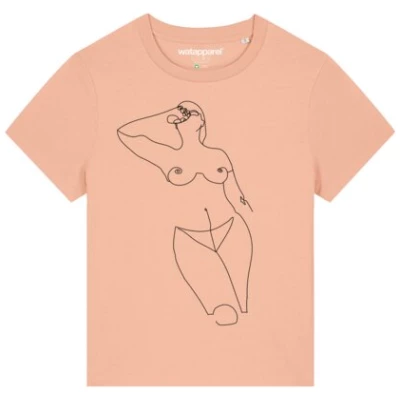 watapparel T-Shirt Frauen Eine Frau