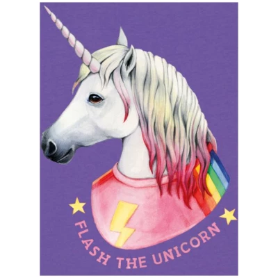 watapparel T-Shirt Frauen Flash, the unicorn