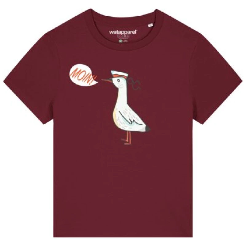 watapparel T-Shirt Frauen Moin Seagull