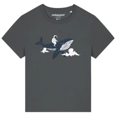 watapparel T-Shirt Frauen Spacewhale