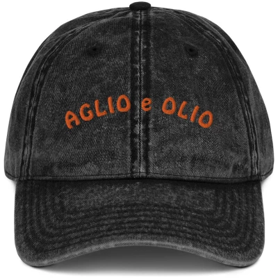 Aglio e Olio - Vintage Cap - Multiple Colors