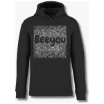 Beeyou. Clothes Hoodie aus Bio-Baumwolle mit Schnee Design