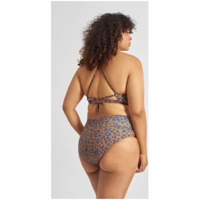 Bikini Bottom Slite Painted Leopard